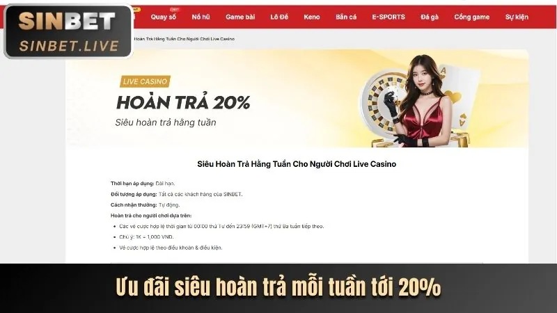 Khuyến mãi chào mừng K188 Login
